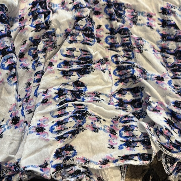 Stylish Multicolor Tassel off the shoulder top - Picture 2 of 4